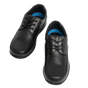 Adam School Shoes Black Leather (Mirak)