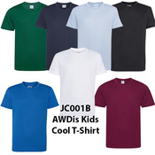 AWDis Kids Cool T-Shirt Jnr Adult Sizes MASTER