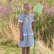 KINSALE BUTTON FRONT STRIPE DRESS