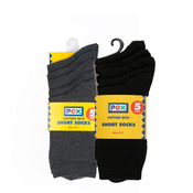 short SOCKS GRY-BLK