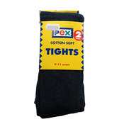 pex soft cotton tights - charcoal pri