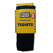 pex soft cotton tights teen BLK