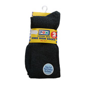 KNEE HIGH SOCKS BLACK