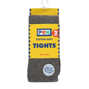 Soft Cotton Tights -Grey Pri