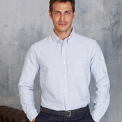 Kariban L/S Washed Oxford Shirt