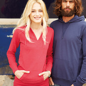 Kariban Vintage Lds L/S Hooded T-Shirt