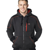 Lee Cooper Bonded Zip Hood. Swt