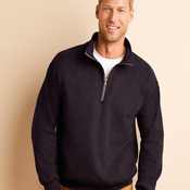 Gildan Hvy Vintage Zip Neck Swt
