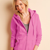 Gildan Lds Heavy Zip Hood. Swt
