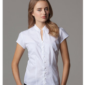Kus. Kit Cap Slve Cont. Blouse
