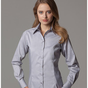 Kus. Kit Lds L/S Contrast Oxf. Sht