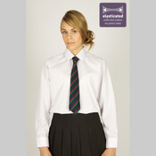 Long Sleeve Non Iron Katie Collar Blouse - Twin Pack - junior