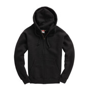 Premium Zip Hoodie With Chuncky Flat Ecru Cords