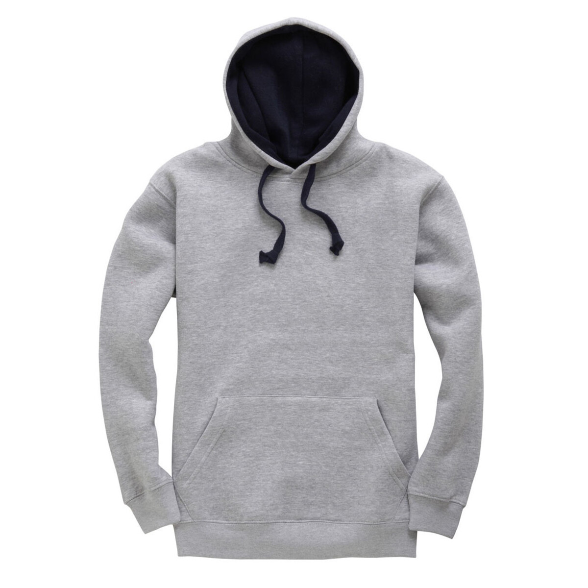 Contrast Hoodie Front