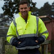 Hi-Vis 2 Tone Bomber Jacket