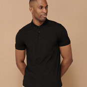 Henbury Slim Fit Stretch Microfine Piqué Polo Shirt