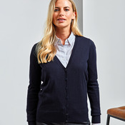 Premier Ladies Essential Acrylic V Neck Cardigan