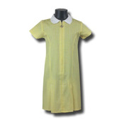 Gingham Summer Dress - Yellow